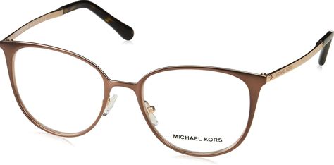 Michael Kors MK3017 Lil Satin Brown/Rose Gold Eyeglasses